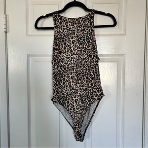 3/$20 Zara Leopard Bodysuit S